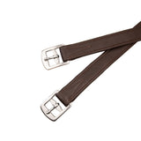 Syd Hill Soft Leather Stirrup Leathers with Nylon Insert