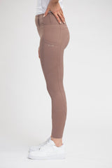 Equestrian Collective Honeycomb Technical Tights - Dusty Rose