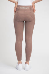 Equestrian Collective Honeycomb Technical Tights - Dusty Rose