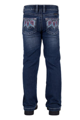 Pure Western Girl's Belle Boot Cut Jean
