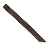 Brown nylon offside billet for half breed saddle