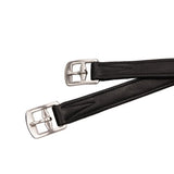Syd Hill Soft Leather Stirrup Leathers with Nylon Insert