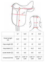 Syd Hill Camden Pony Show Saddle