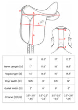 Syd Hill Camden Show Saddle