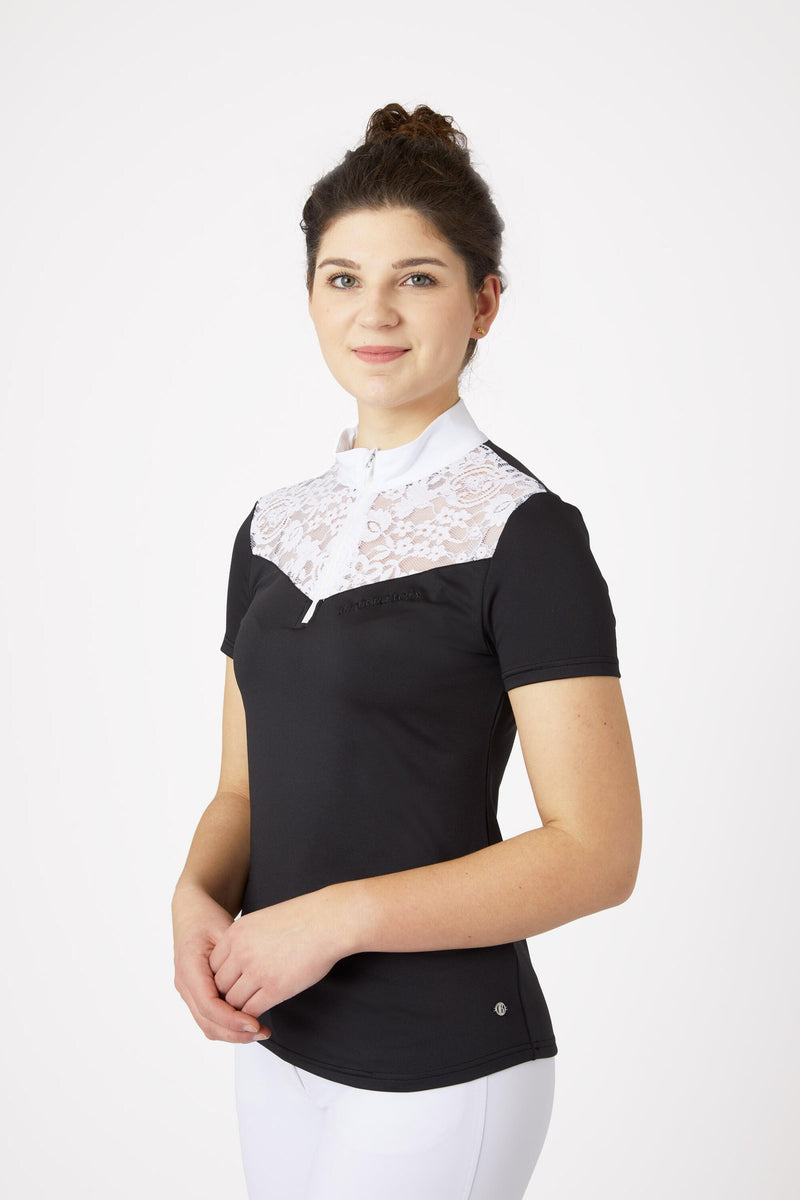 B Vertigo Kayla Women's Show Shirt with Lace