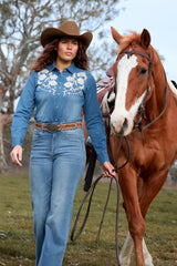 Wrangler Womans Louise LS Shirt