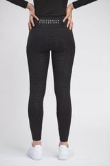 Equestrian Collective Honeycomb Technical Tights - Black