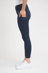 Equestrian Collective Honeycomb Technical Tights - Navy