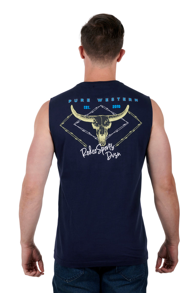 Pure Western Men's Austin Muscle Tank