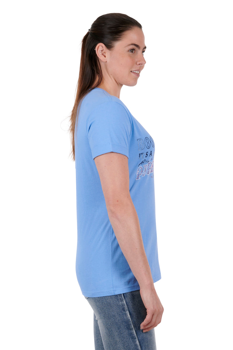 Pure Western Women's Mae SS Tee