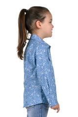 Pure Western Girl's Giselle LS Shirt