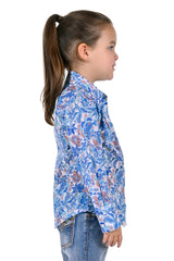 Pure Western Girl's Frances LS Shirt