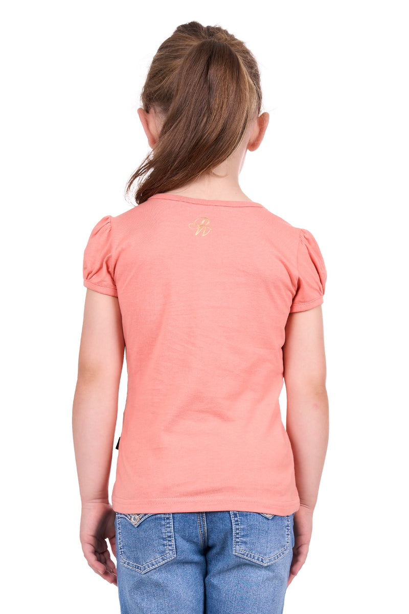 PURE WESTERN GIRL’S CANDICE SHORT SLEEVE TEE