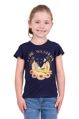 PURE WESTERN GIRL’S ARIANA SHORT SLEEVE TEE