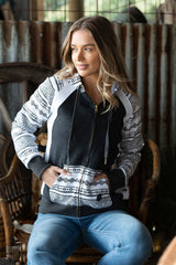 Pure Western Woman's Norah Zip Through Hoodie