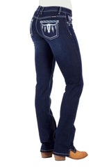 Pure Western Women's Raina Straight Leg Jean - 34"