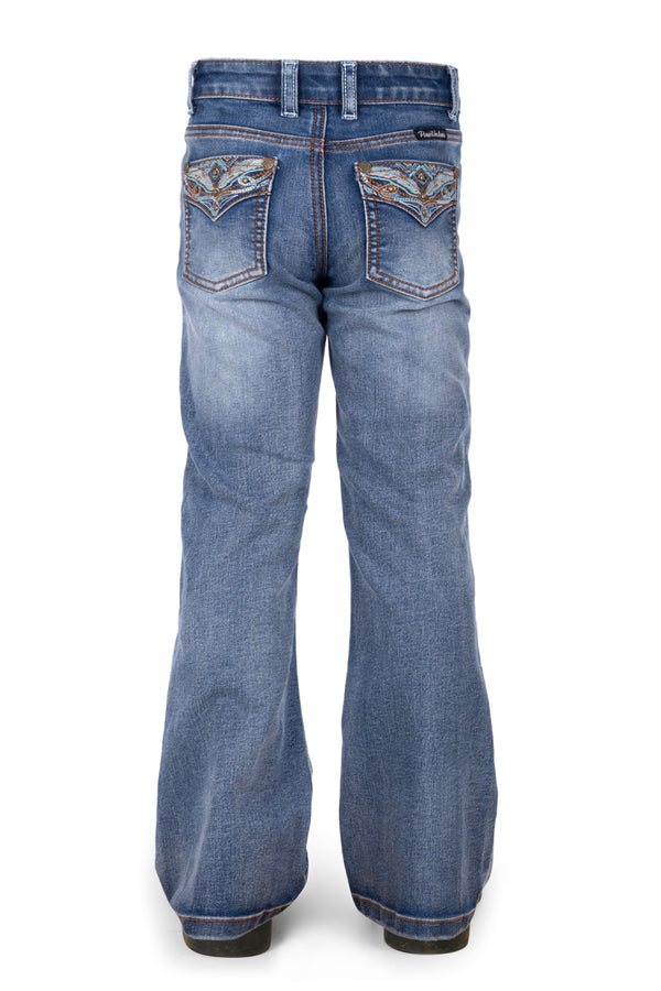 Pure Western Girl's Nina Boot Cut Jean