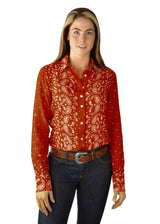 Wrangler Carlise Print Long Sleeve Shirt