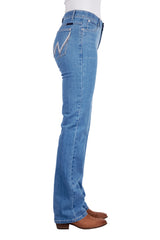 Wrangler - Austin Women's Ultimate Riding Jean - Q Baby - 34" Leg