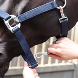 Lami-Cell Grooming Halter showing detachable chin strap for easier grooming