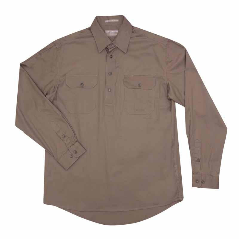 Just Country Cameron - 1/2 Button - Mens