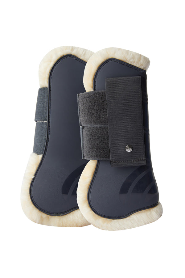 Horze Caliber Tendon Boots with Faux Fur Lining