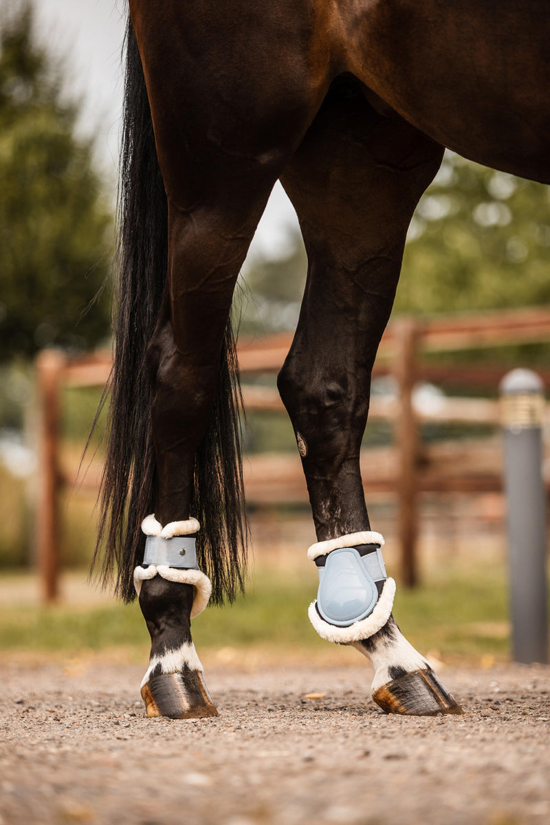 Horze Caliber Fetlock Boots with Faux Fur Lining