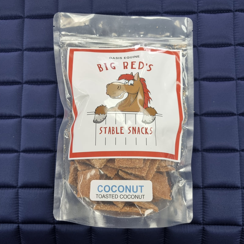 Big Reds Stable Snacks Carrot Coconut bag