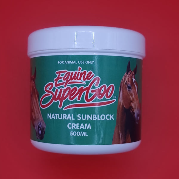 Equine Super Goo - Natural Equine Sunblock Cream