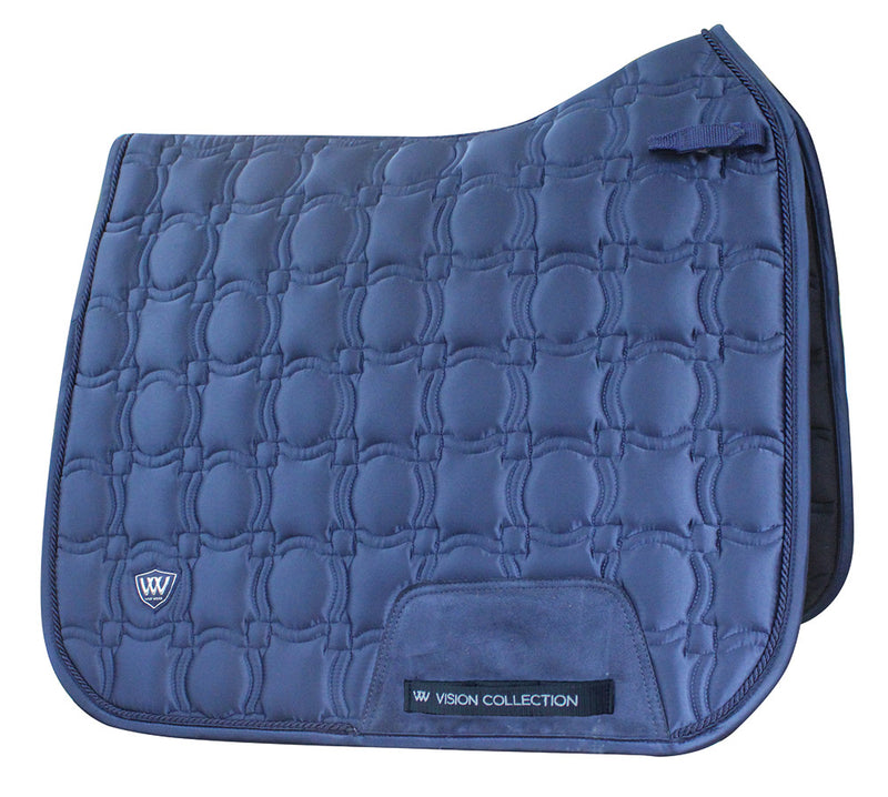 Woof Wear Vision Dressage Saddlecloth - Navy