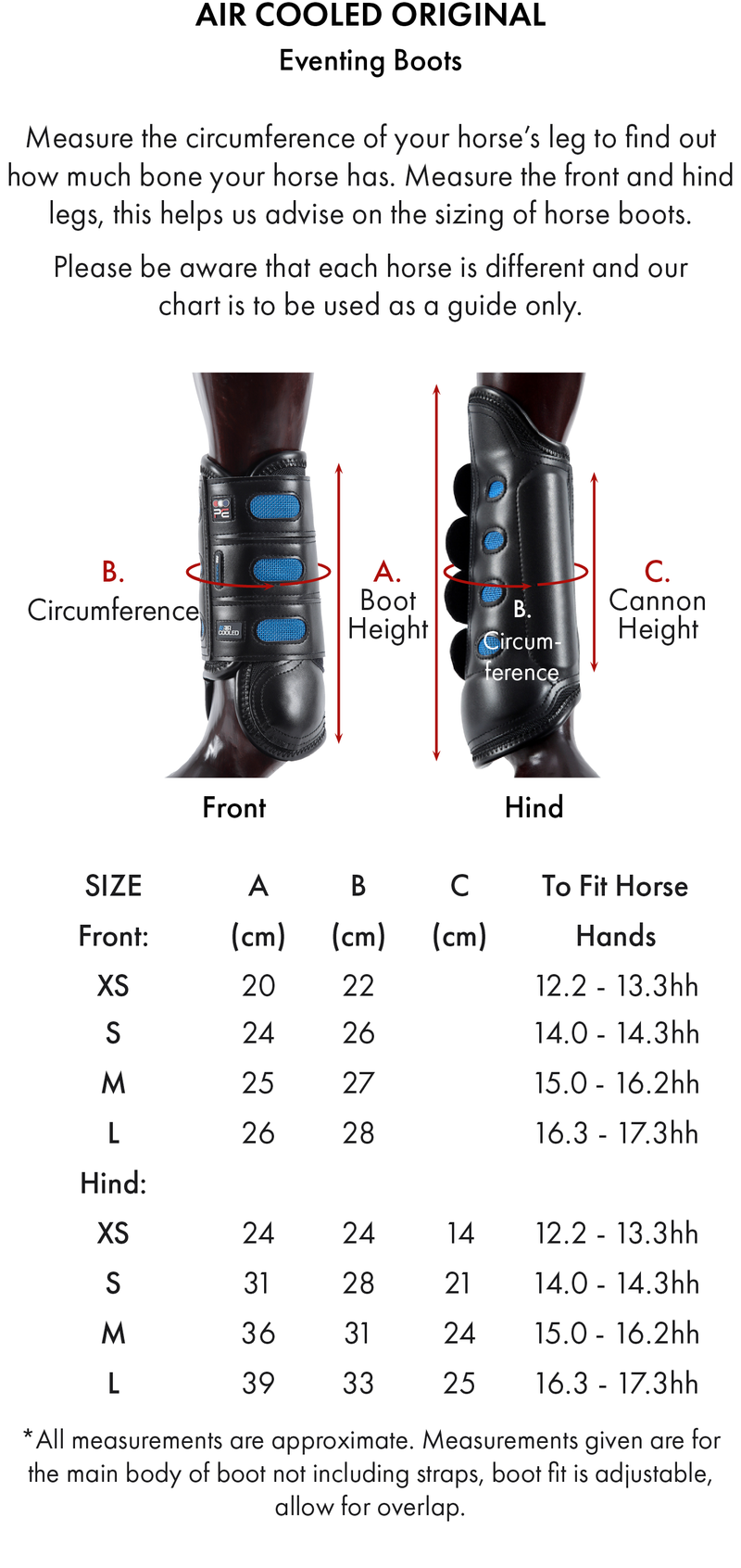 Premier Equine Air Cooled Original Eventing Boots