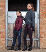 Premier Equine Astrid Girls Full Seat Gel Pull On Riding Tights