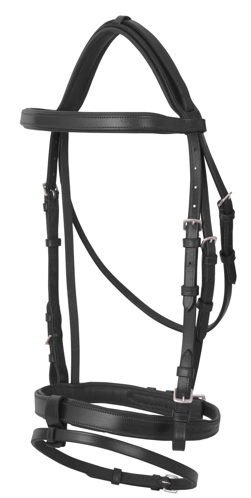 Platinum Flat Padded Hanoverian Bridle