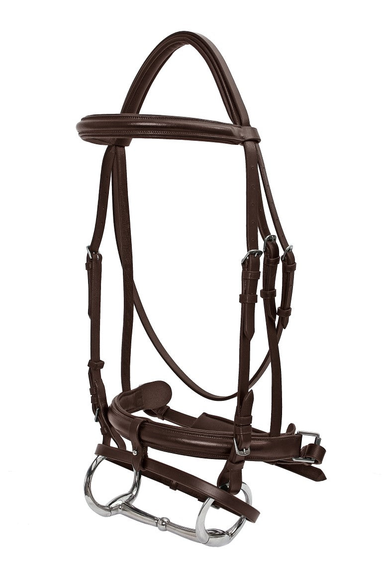 Platinum Dressage Raised Hanoverian Crank Bridle