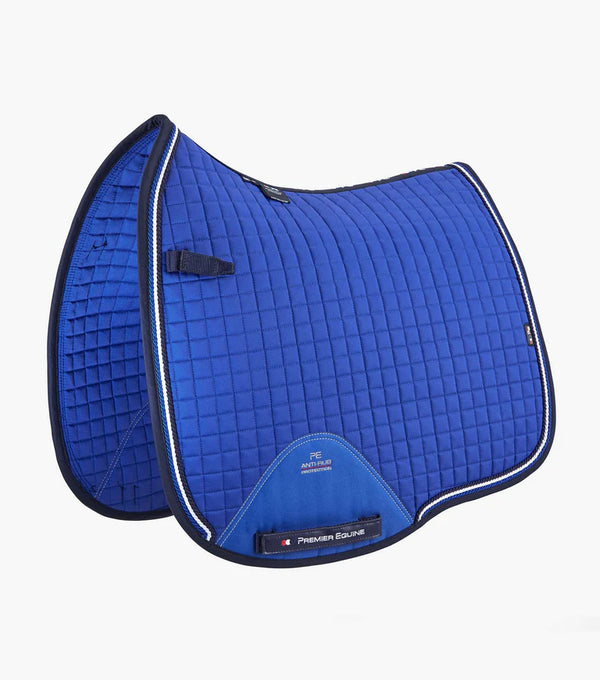 Premier Equine Close Contact European Cotton Saddle Pad - Dressage Square