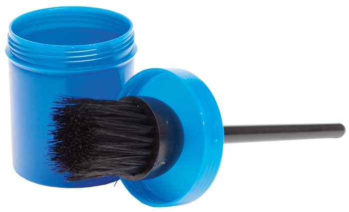 Zilco PVC Hoof Brush and Bottle