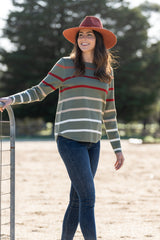 Thomas Cook Evelyn Milano Stripe Knit Jumper