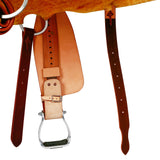 Syd Hill Crosby Barrel Western Saddle