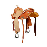 Syd Hill Crosby Barrel Western Saddle