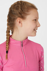 Horze Fia Kids Training/Show Shirt with Long Sleeves