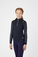 Horze Fia Kids Training/Show Shirt with Long Sleeves