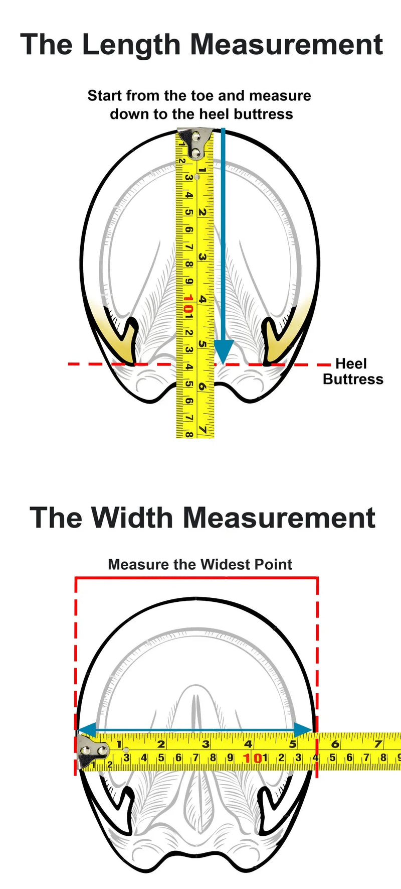 Scoot Boot Hoof Boots Where To Measure